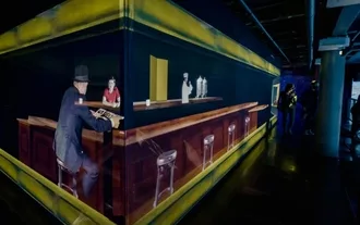artechouse bar illusion immersive art new york city